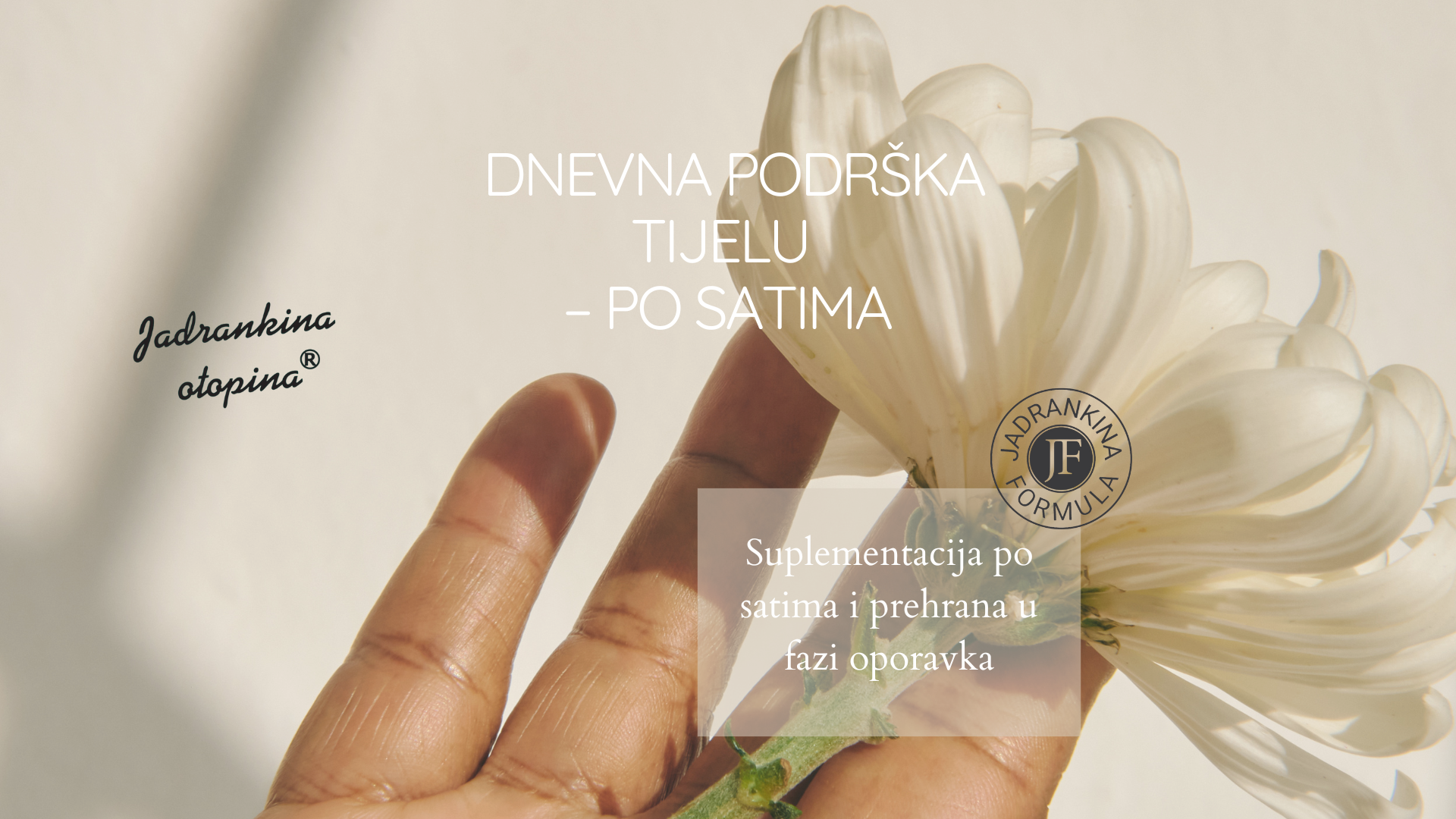 Suplementacija po satima i prehrana u fazi oporavka