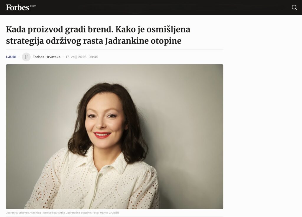 Forbes Hrvatska Screenshot, jadrankina otopina
