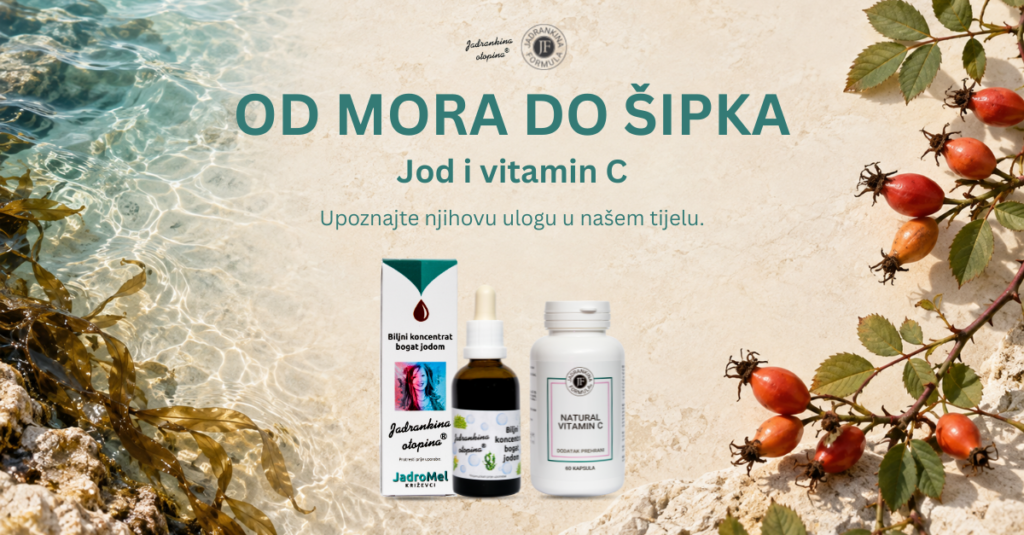 Jadrankina Otopina i Natural Vitamin C uz more i plodove šipka – Od mora do šipka